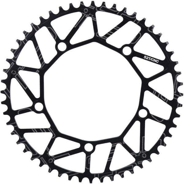 VGEBY 50/52/54/56/58T 130BCD Bicycle Chain Ring for Most Road Bikes, Mountain Bikes