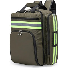 vanenferse Großer Erste -Hilfe -Beutel, Notfallversorgung Rucksack Leer, wasserdichte Verschleiß Gegen EIN Verstellbares Gurt Für Reisen, Zuhause, Auto, Wandern, Arbeitsplatz Und Outdoor (nur Tasche)