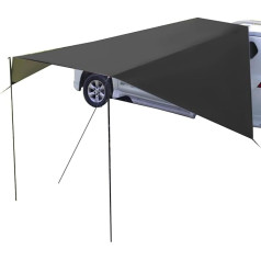 Auto Markise,Wasserdichtes Auto-Camping-Zelt - Schattenzelt Sonnenschutz Überdachung Für Outdoor Kfz SUV Limousine LKW Bus Campingbus Angeln