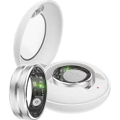 Smart Ring Fitness Ring Tracker Smart Ring Men Women Sleep Ring Pedometer Sleep Tracker Android IOS Smart Ring Tracking Ring Heart Rate Monitor SpO2 Activity Tracker Fitness Ring Black Gold Silver