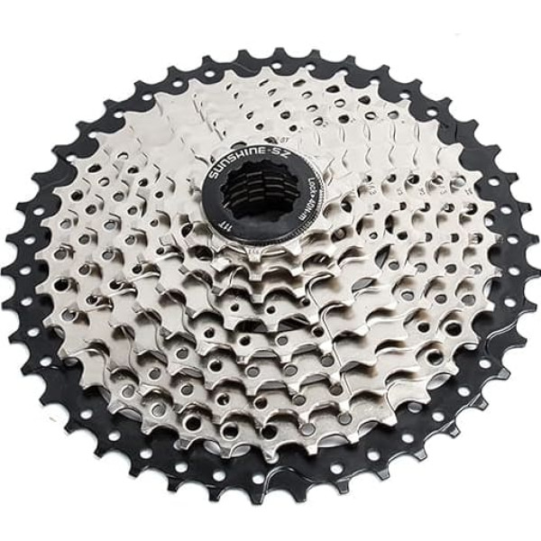 QHQKR Mountainbike Kassette 8/9/10/11/12/13 Gang MTB Kassette 11-30/32/34/36/40/42/46/50/52T Fahrrad Kassette Ritzel Kompatibel mit Shimano Sram (außer XD)