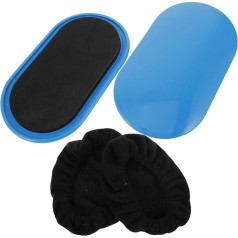 iplusmile 1satz Sportliche Gleitscheiben Ergonomische Fitness Sliders Für Core-Training Design Für Zuhause Fitnessstudio Tragbar Mit Und Stabilität Bunte Verpackung Mit Fußschutz Für