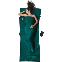 Cocoon Travel Sheet sleeping bag liner MFT 47 Green Microfibre