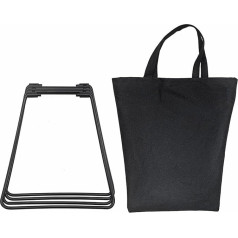 DZHCBNE Tragbare Klappkühler Stand Camping Faltbare Metallständer Storage Box Bracket Outdoor Picknicks Zubehör Bestand