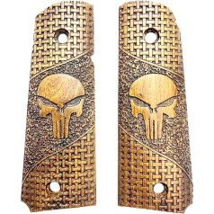 warreplica WWII US M1911 / 1911 .45 Wooden Pistol Grips Punisher Reproduction