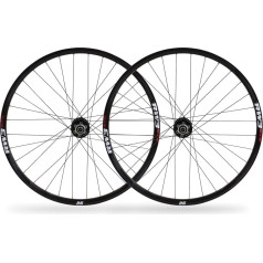 Mountion Fahrrad-Radsatz, 66/69/29 Zoll, Scheibenbremse, Aluminiumlegierung, 32H Räder, 8-11-Gang, Casstte-Naben, Schwarz