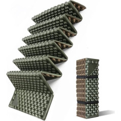 Foam Camping Pads for Hiking, Ultralight Foam Mattress Camping, Waterproof Soft Mat for Adults, Wide Picnic Yoga Mats, Folding Camping Pad for Outdoor Backpacking, Children's Crawling Mats