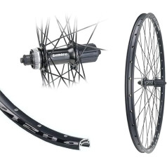 Bärwinkels Rear Wheel 27.5 Inch 584-21 DH21 Disc Black Shimano Deore M5100 Centerlock 8, 9, 10 Speed