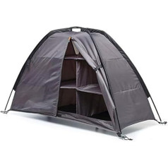 Tragbarer Outdoor-Schuhschrank mit 9 Fächern, praktisches Reise-Schuhregal, Kleiderschrank für Zeltkleidung und Zubehör