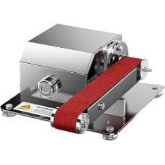 FewNvWa Kompakte Bandschleifmaschine, Messerschärfer, Vielseitiger Schleifschneider für Holz Und Metall