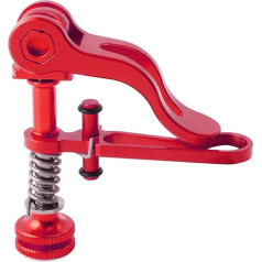 Illkjasfc Fahrradsattelstütze, Sattelstütze, Klemme, Rohrklemme, Schnellspanner, Aluminiumlegierung, Fahrradsattelstützenklemme, Mountainbike-Teil