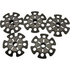 Holmgillick 8 Pcs Trekking Pole Tips Replacement Protectors, Trekking Pole Tips for Walking Sticks Rubber Tips for Hiking Sticks, Fits Most Standard Walking Sticks Shock Absorbing