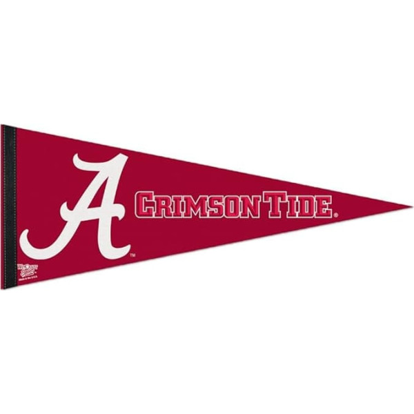 WinCraft NCAA 58646091 University of Alabama Premium Pennant, 12 x 30-Inch