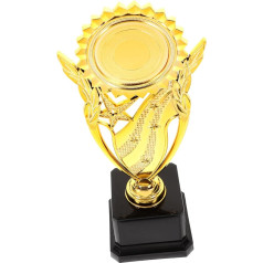 HLUONGTN Auszeichnung Trophäe Zeremonie Trophäenmogeformte Trophäendekoratgoldene Preise Auszeichnung Anerkennung Fußball-Trophäe/Den/21.5X7.2X7.2Cm