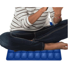 Reisekissen - Orthopädisches Nackenkissen - Tragbare Sitzunterlage | Leichtes, Rutschfestes Sitzkissen Für Couch, Flugzeug, Rollstuhl, Autofahren Und Arbeitsplatz Faltbare Komfort-Sitzauflage