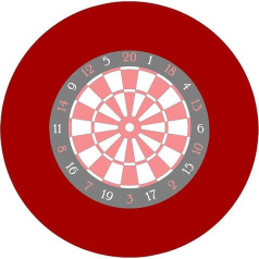 Dartscheiben-Umrandung – Wandumrandung aus EVA-Ring für Dartscheibe, EVA-Surround-Puzzlering, Dart-Surround für Wand, Dart-Training, Dart-Sammelbrett für Schlafzimmer, Schlafsaal, Wohnzimmer