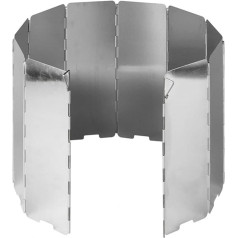 Camping Stove Windshield Windshield 10 Plates Lightweight Foldable Outdoor Picnic Stove Wind Shield Windshield