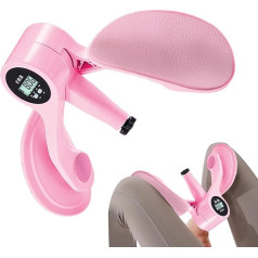 Beckenbodentrainer | Digitaler Zähler Verstellbarer Oberschenkel Trainer,Frauen Krafttraining Hüfttrainer Für Muskelaufbau Und Balance Training