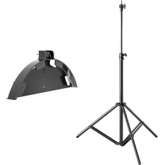 HAISENG Dartboard Mounting Tray and Stand for Dart Players, Dartboard Holder with Adjustable Direction and Height for Racket