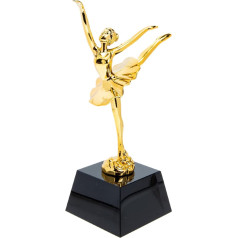 SWAYVES Ballet Trophy Ballet Prize Trophy Trophy Award Trophy Ballet Dancer Figure Cry-Stal Figure Ballet Cup Trophy Toy / Gold