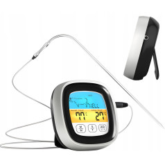 Retoo Virtuves termometrs gaļas krāsnij kūpinātājam grilam ar zondi 250 C