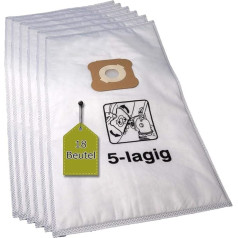 Evendix 18 Vacuum Cleaner Bags Compatible with KIRBY G1 - G10 - Microfleece, 18 Vacuum Cleaner Bags, Compatible with Swirl KM2 Vacuum Cleaner Bags