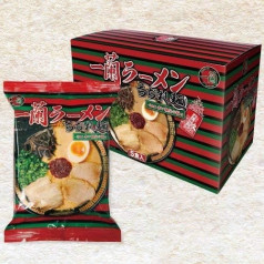 Japanese Ramen Ichiran Instant Noodles 5 Meals Curly Noodles (Japan Import)