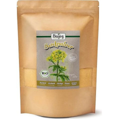Biojoy Organic mustard powder (1 kg), mustard seeds ground, mustard flour yellow (Sinapis alba)