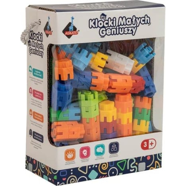 Bloki mazajiem ģēnijiem Skrūves 150 elementi