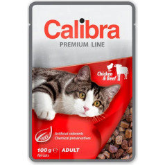 Calibra cat premium vistas un liellopu gaļas 100g