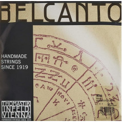 Thomastik Belcanto Double Bass Strings, Single B String, BC65, 3/4 Size, Rope Core Chrome Wound