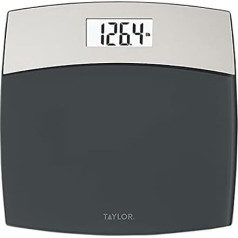 Taylor Precision Products Digital Bathroom Scales - Grey