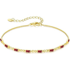 CDE Women's Gold Bracelet, 925 Sterling Silver, 14 Carat Gold-Plated Cubic Zirconia, Infinity Bracelets, Women's Adjustable Bracelet, Jewellery, Mother's Day, Valentine's Day, Birthday, Christmas