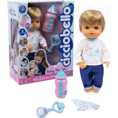 Cicciobello - Baby Monitor The Soft 30 cm with Monitor to Understand What You Need for Children from 2 Years, Ccbd0000, Giochi Preziosi