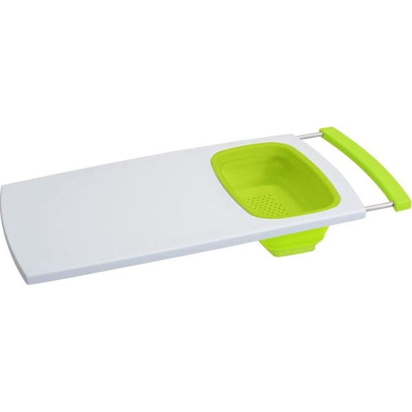 Progressive PCB-3510MAX Expanding Chopping Board with Removable Colander