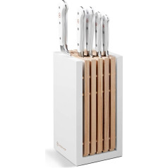 WÜSTHOF Classic White Knife Block with 5 Items