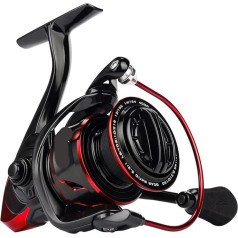 Wasserbeständige Spinnrolle, Angelrolle mit maximaler Zugkraft, 18 kg, for Barsch- und Hechtangeln Für Salz- und Süßwasserangeln