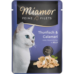 Miamor feine filets tuncis ar kalmāriem - paciņa 100g