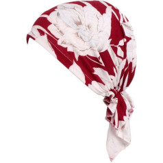 Locisne Women's Printed Head Scarf, Turban, Headwear, Chemo Beanie Scarf, Headwear for Cancer, Chemo, Hair Loss