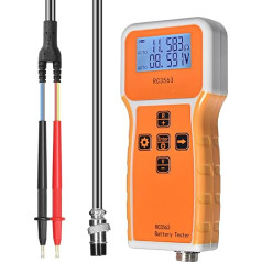 Battery Internal Resistance Tester, Measures Battery Resistance, Voltage Ohm Tester, Suitable for Home and Industry RC3563 1uΩ ~ 200 Ω/1 mV ~ ± 100 VDC (GR-T9-RC3563-B)