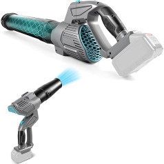 panthem Battery Leaf Blower Mini Blower Small Blower Wireless Air Blower Compatible with Makita 18 V (without Batteries), for Lawn Care Leaf Bubbles Electric Air Blower for Blowing Leaves, Snow