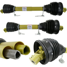 ML Wide Angle PTO Shaft 130 - 175 cm PTO Shaft 80° 780 NM 1 3/8 Inch 6 Teeth