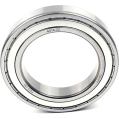 Parts and Parts Rillenkugellager 6018 2Z, 90x140x24mm, DIN 625 ISO 15, Hochgeschwindigkeits-Radiallager, reibungsarm, leichtgängig, ideal für Fahrzeuggetriebe und Industriemaschinen