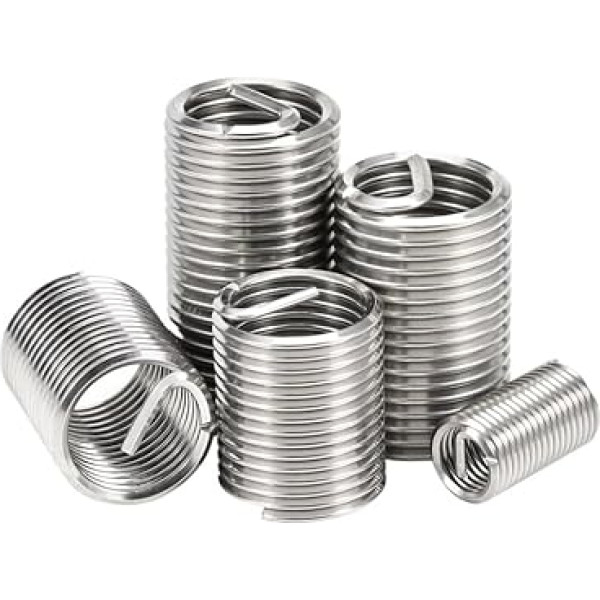 1 Stück M10 x 1,25 Einsätze – SS304 Edelstahl-Gewindeeinsätze for Metallreparatur(100 M10*1.25 * 3D)