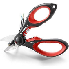 Facom 841A.3 High-Performance Scissors with Attachment Eyelets Multi-Coloured Pack of 1