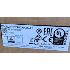 VFD220CH43A-21 In Sealed Box VFD220CH43A21 Expedited Shipping