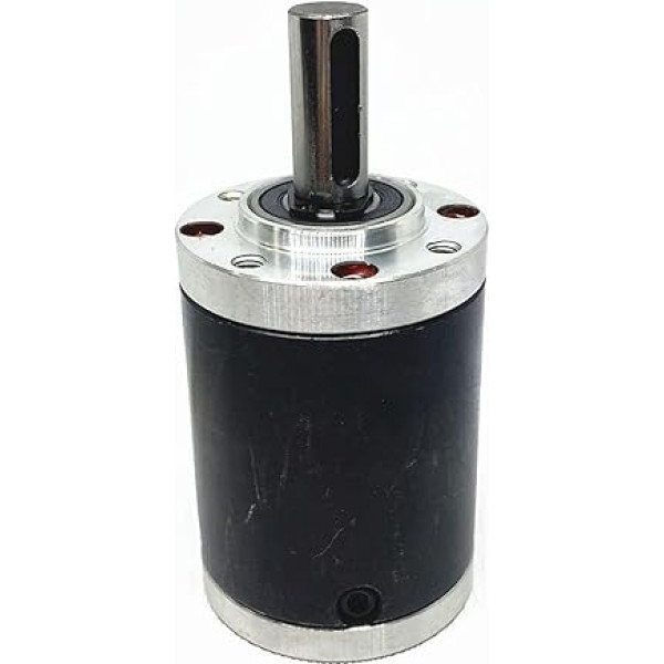 Schneckengetriebemotor, 42 mm Planetengetriebe für 775/795 Gleichstrommotor für Kampfroboter, Schiffsmodell, mechanischer Arm(5mm Getriebe,1 Verhältnis 256)