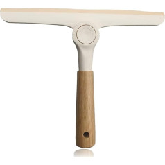 Professional Window Squeegee Rubber Glass Wiper Blades for Bathtub with Good Grips Window Cleaning Equipment for Window Bathroom Shower Screen Cleaner Tile Glass