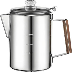 Coffee Maker for Coffee Maker - Portable Brewing Device, Compact Outdoor Equipment | Vintage Style Machine, Manual Manufacturer with Stainless Steel Construction, Meeting Tool