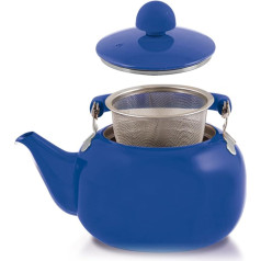 HOME Blue Kettle With Filter Lt1 Pans And Preparation